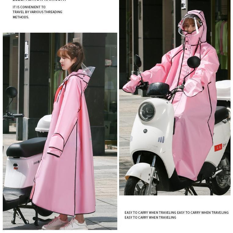 レインコート 自転車 レディース メンズ レインポンチョ カッパ レインスーツ 梅雨 雨具 通勤 通学 ママ 送迎 レインウェア 雨合羽 防水 | ブランド登録なし | 16