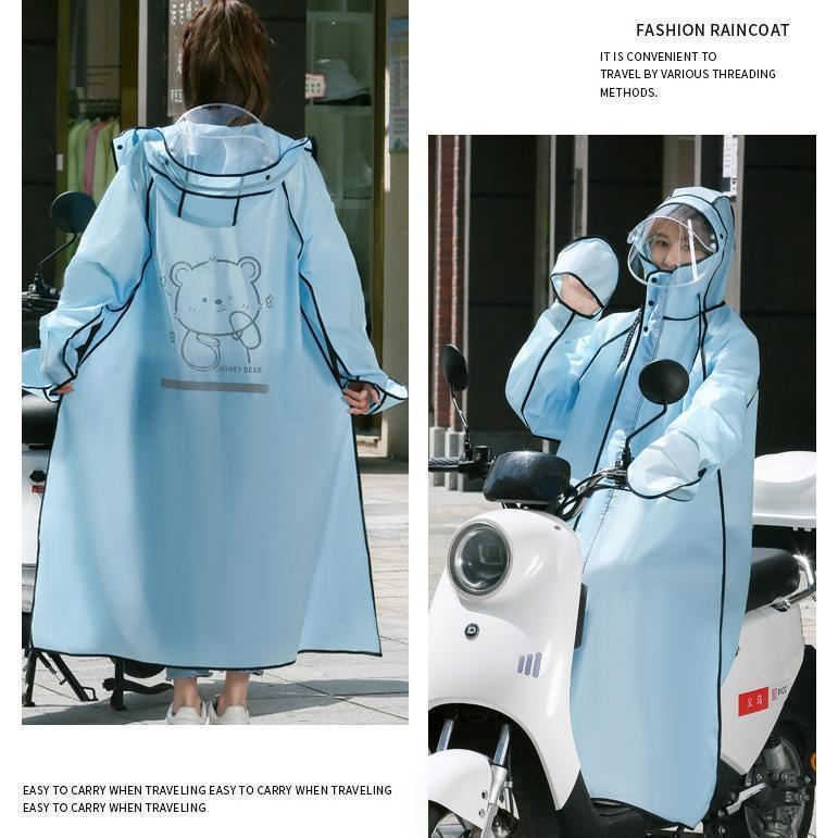 レインコート 自転車 レディース メンズ レインポンチョ カッパ レインスーツ 梅雨 雨具 通勤 通学 ママ 送迎 レインウェア 雨合羽 防水 | ブランド登録なし | 19