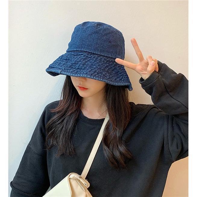 デニム帽子 UVカット つば広 レディース ハット 日よけ 折りたたみ 紫外線対策 日焼け対策 熱中症 デニム 小顔 | ブランド登録なし | 03