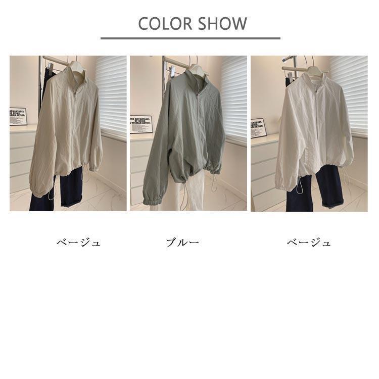 サマージャケット レディース アウター 薄手 春 夏 ブルゾン ショート シンプル 紫外線対策 無地 涼しい きれいめ UVカット カーディガン 夏用 |  | 06