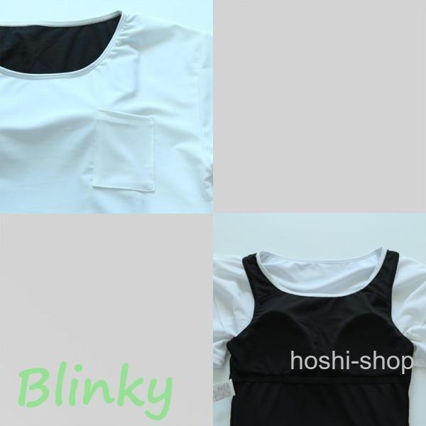 水着 レディース タンキニ 2点セット 体型カバー Tシャツ 半袖 セットアップ ショートパンツ 上下セット セパレート サーフパンツ | ブランド登録なし | 16