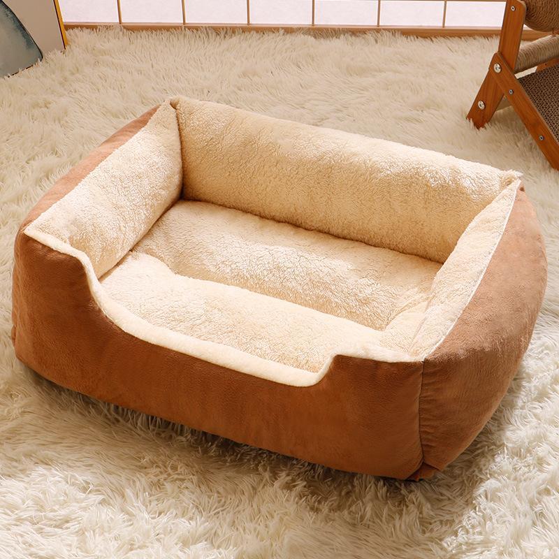 ペットベッド ふわふわ クッション 犬 猫 ペット用 ドッグ キャット ソファー 春夏秋冬 オールシーズン もふもふ 小型犬 冬用 おしゃれ 暖かい | ブランド登録なし | 04