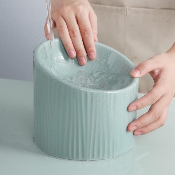 傾斜がある 15度 脚付 ペット ボウル 犬 猫食器 陶器 ウォーター ボウル 犬猫用餌入れ水入れ水飲みボウル ペット皿滑り止め 安定感 手入れ簡単 | ブランド登録なし | 03