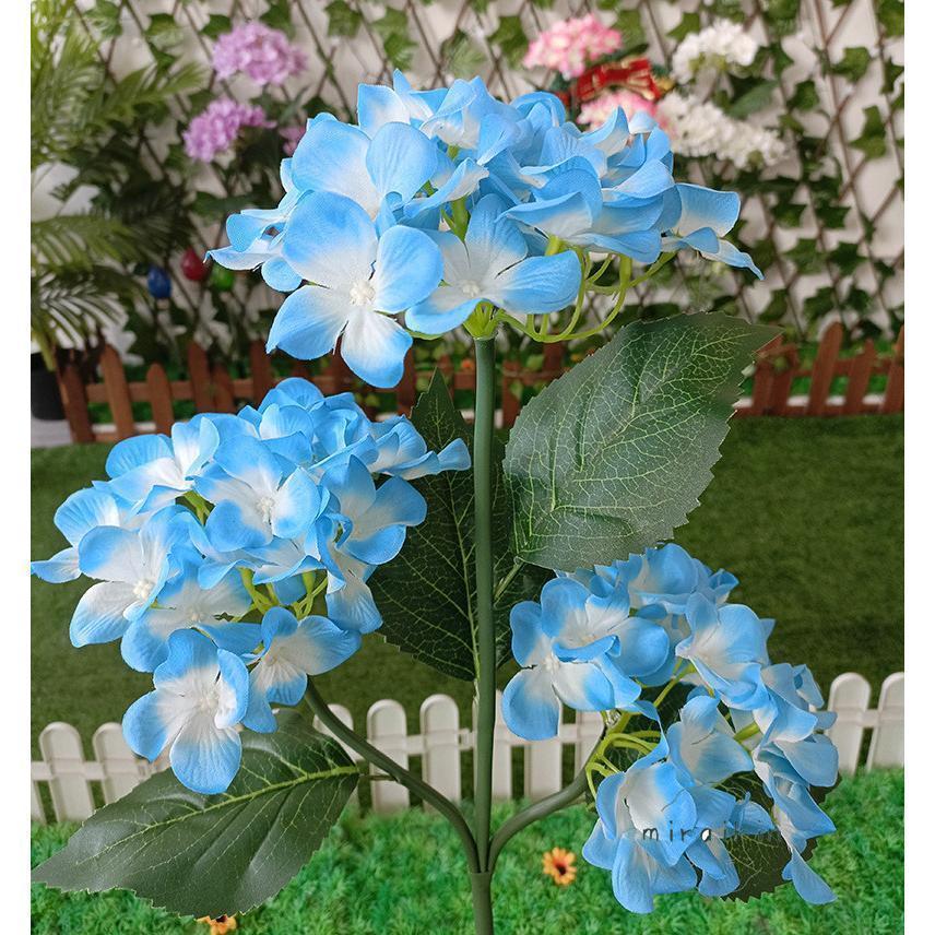 アジサイ ガーデンライト ソーラー あじさい 紫陽花 イルミネーション 光る 庭 花壇 ガーデニング 屋外 LEDライト 簡単 コンセント | ブランド登録なし | 10
