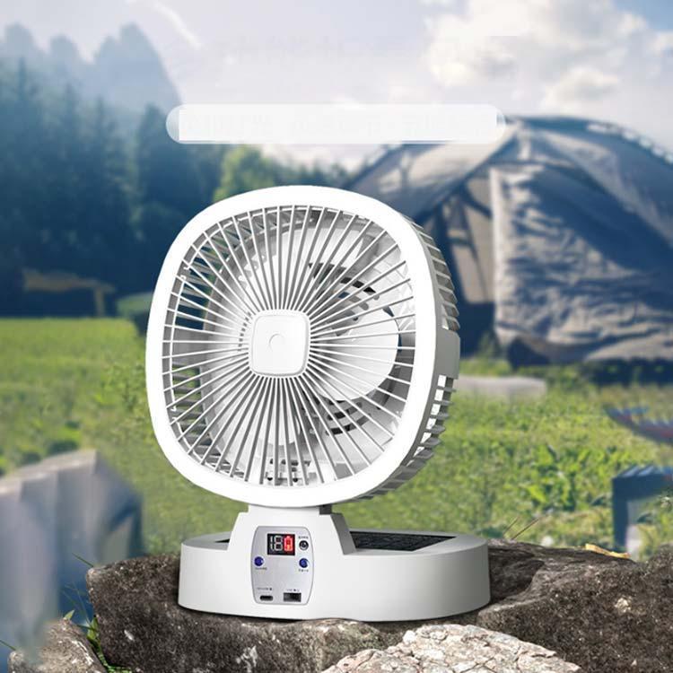 ソーラーパワーファン 太陽光充電 サーキュレーター 扇風機 アウトドア ソーラー コードレス ファン 扇風機 ソーラー キャンプ扇風機 卓上 小型 扇 | ブランド登録なし | 01