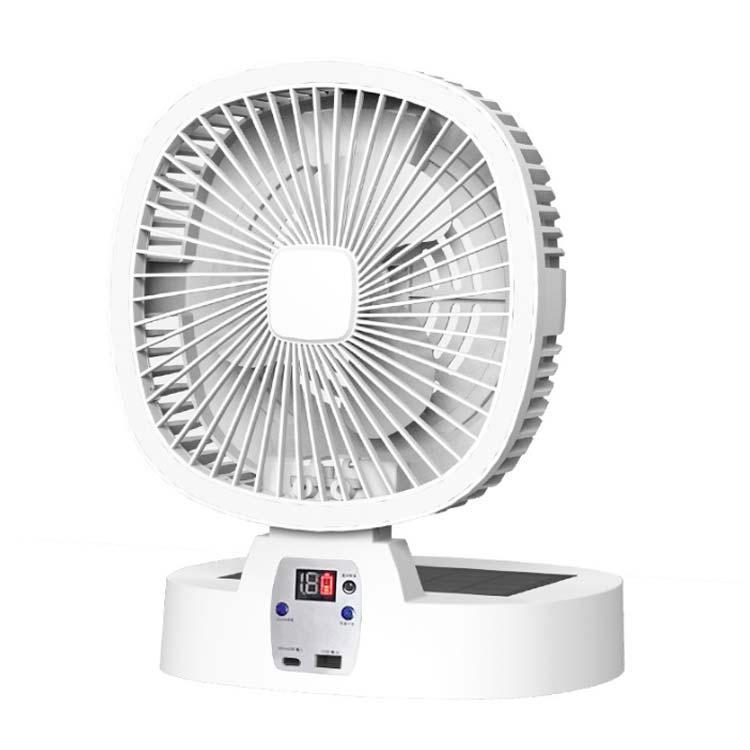 ソーラーパワーファン 太陽光充電 サーキュレーター 扇風機 アウトドア ソーラー コードレス ファン 扇風機 ソーラー キャンプ扇風機 卓上 小型 扇 | ブランド登録なし | 04