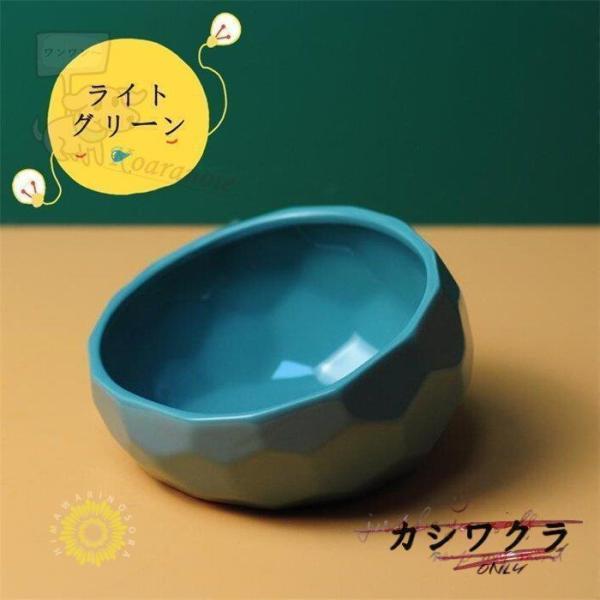 ペット食器 陶器 おしゃれ 猫 犬 フードボウル 皿 可愛い 食事 餌入れ 水入れ 台 犬 猫 食器 給水器 給餌器 食べやすいフードボウル エサ入れ | ブランド登録なし | 03