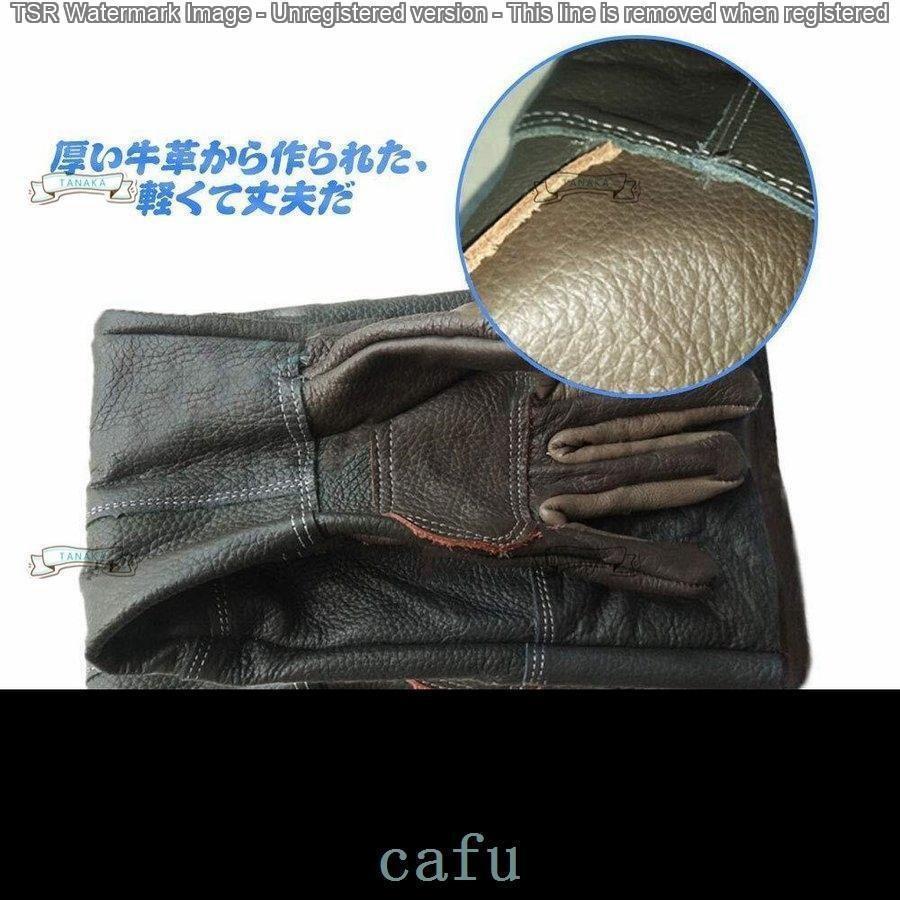 ペットお手入れ手袋ペット用咬合防止手袋ペットグローブセーフテ保護手袋牛革防水ペットの入浴引っ掻きや噛みつき防止 | ブランド登録なし | 03