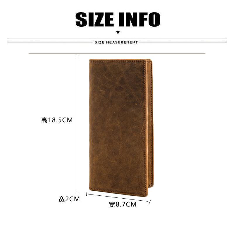 新品 多機能 栃木レザー 長財布 ヌメ革 レザー メンズ 財布 大容量 ロングウォレット ラウンドファスナー 長財布 | ブランド登録なし | 08