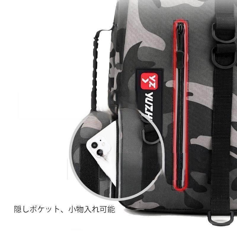 釣り バッグ フィッシングバッグ 釣りバック 大容量 防水 釣り道具収納 3WAY 多機能バッグ ショルダー ウエスト アウトドア 釣り愛好家 | ブランド登録なし | 05