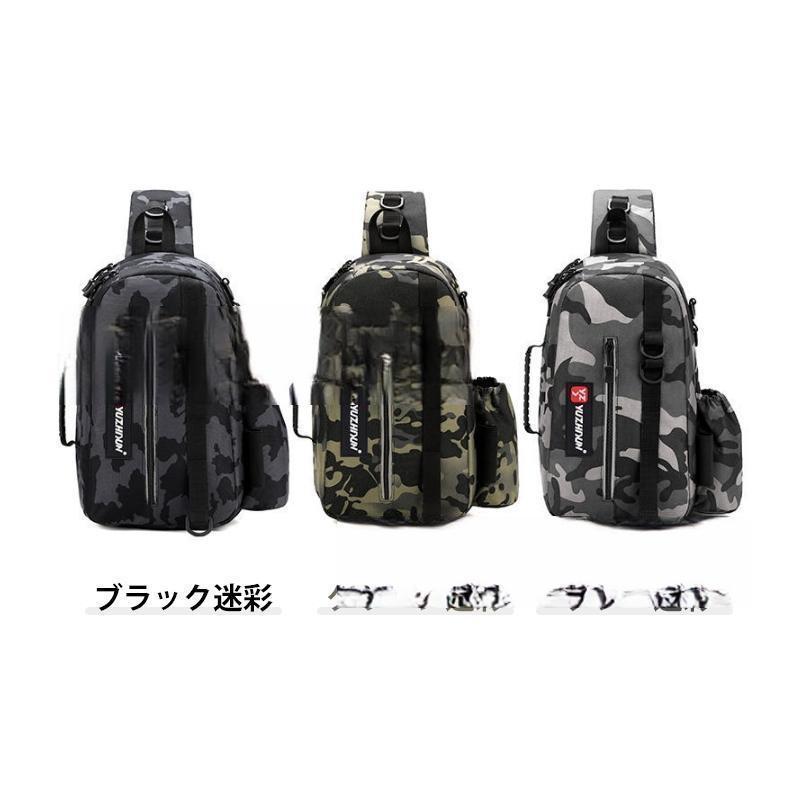 釣り バッグ フィッシングバッグ 釣りバック 大容量 防水 釣り道具収納 3WAY 多機能バッグ ショルダー ウエスト アウトドア 釣り愛好家 | ブランド登録なし | 07