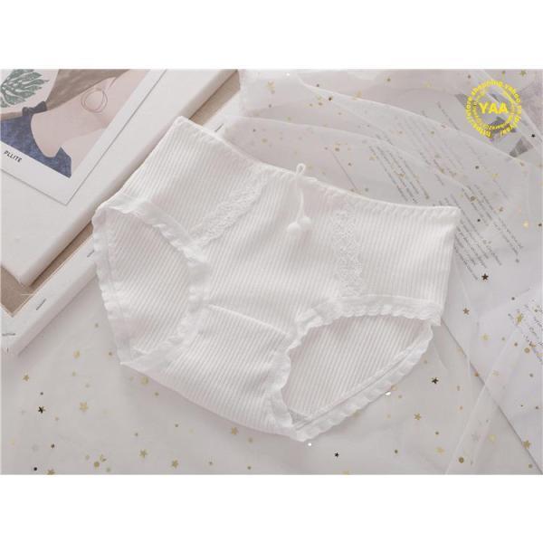 白ショーツ 5枚セット パンティ 下着 インナー パンツ レース ホワイト コットン 可愛い レディース | ブランド登録なし | 08