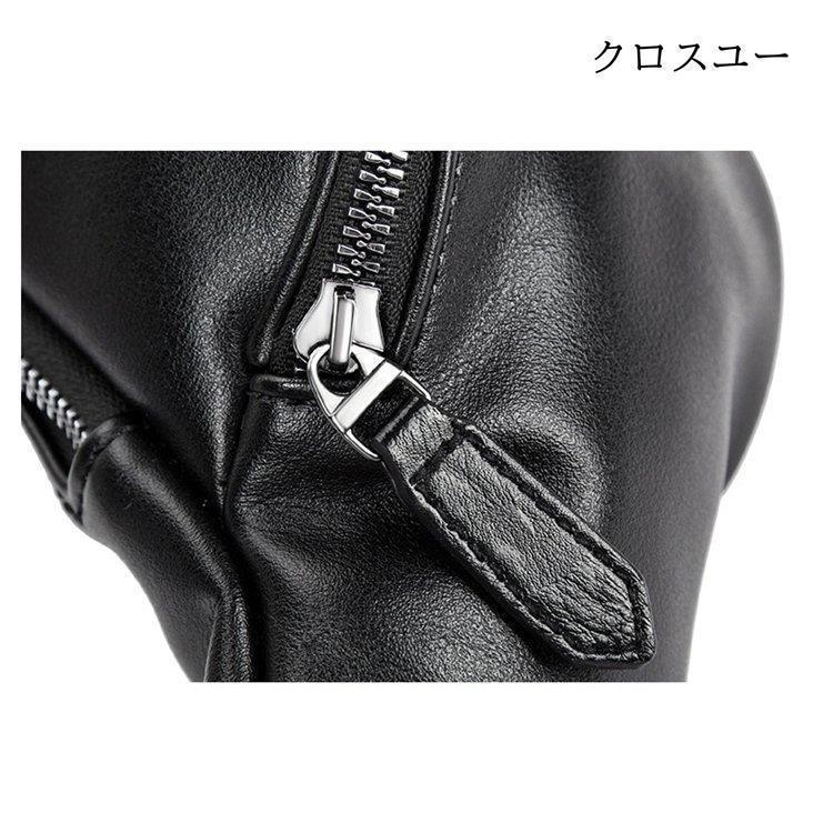 ボディバッグ ウエストポーチ メンズ レザーバッグ カバン 斜め掛けバッグ 小さめ 携帯入れ 父の日 プレゼント 父の日 | ブランド登録なし | 12