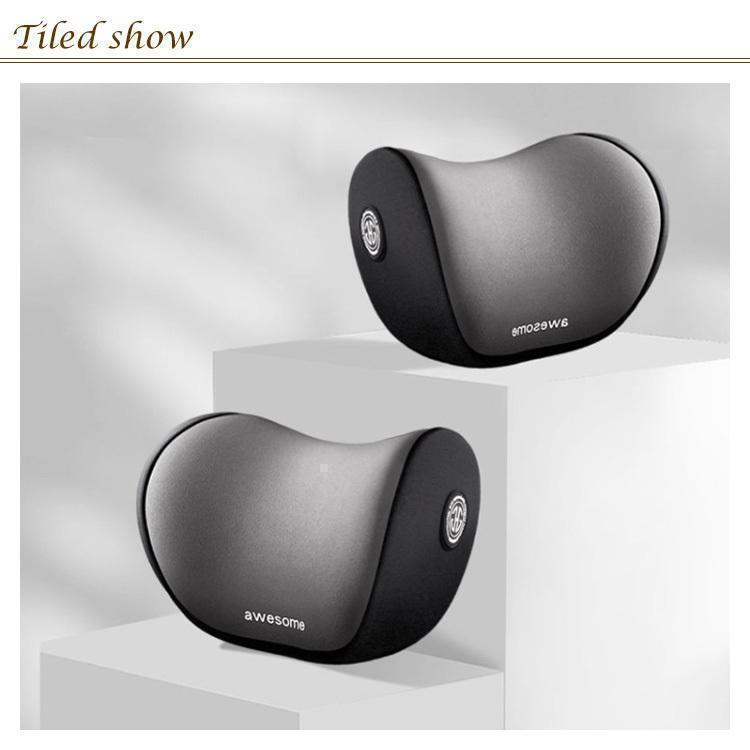ネックパット ネックピロー 首枕 シート枕 2個セット 車椅子枕 まくら クッション 低反発 運転席 旅行 運転 車内 車用品 調節可能 ヘッドレスト | ブランド登録なし | 07