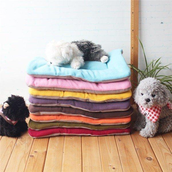 ペットグッズ 寝袋 マット 暖かい 猫 かわいい ふわふわ ペットベッド ペットマット 犬猫用 おしゃれ ドックベッド 犬 寝具 冬用 犬用品 | ブランド登録なし | 18