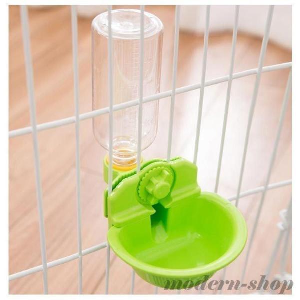 給水器 給水ボトル ペット用 犬 猫 ケージ 取り付け 大容量 自動給水器 お皿 ドリンクボウル キャリーケース 水飲み 小動物 固定 ワンちゃん | ブランド登録なし | 12