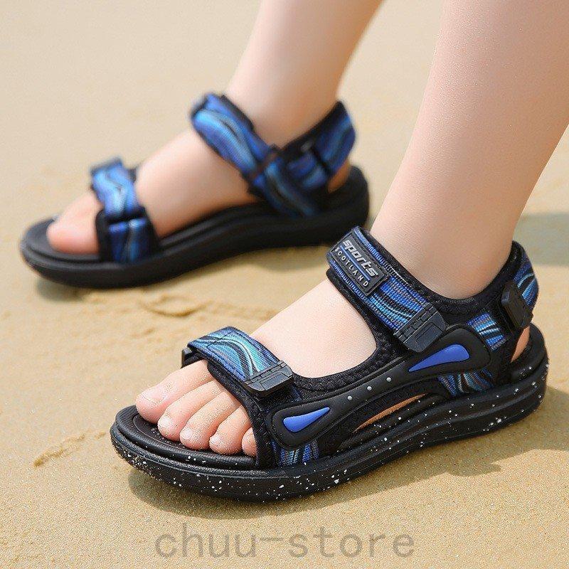 スポーツサンダル キッズ 子供 男の子 コンフォートサンダル バックストラップ ビーチサンダル カジュアル 軽量 靴 スニーカー 歩きやすい | ブランド登録なし | 10