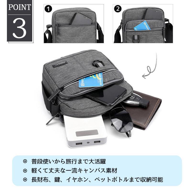 ショルダーバッグ メンズ トートバッグ キャンバス レディース 斜めがけ ミニバッグ 2way 通勤 通学 大容量 肩掛け 斜め掛け カジュアル | ブランド登録なし | 10