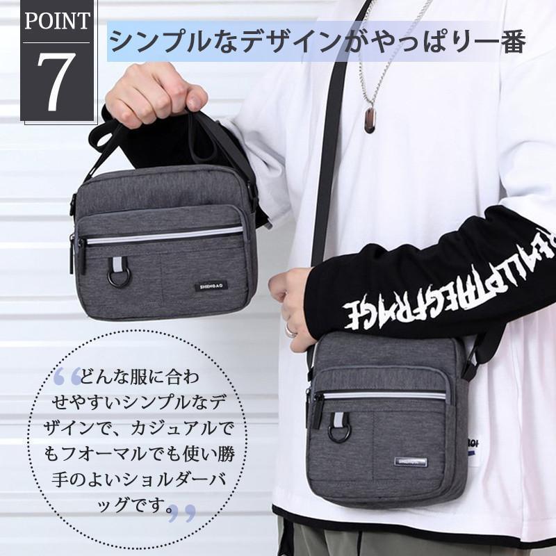 ショルダーバッグ メンズ トートバッグ キャンバス レディース 斜めがけ ミニバッグ 2way 通勤 通学 大容量 肩掛け 斜め掛け カジュアル | ブランド登録なし | 14