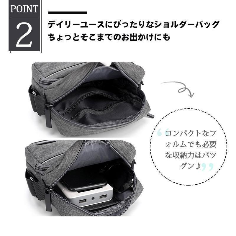 ショルダーバッグ メンズ トートバッグ キャンバス レディース 斜めがけ ミニバッグ 2way 通勤 通学 大容量 肩掛け 斜め掛け カジュアル | ブランド登録なし | 09