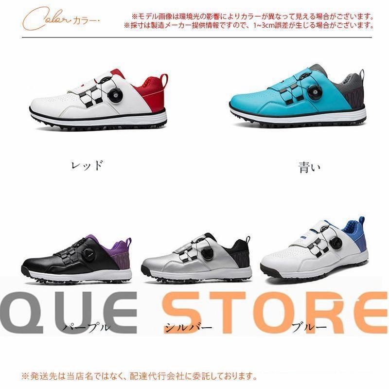 ゴルフシューズ メンズ 軽量 レディース 厚底 歩きやすい ゴルフ用 スニーカー カジュアル ランニングシューズ ウォーキングシューズ 大きいサイズ | ブランド登録なし | 06