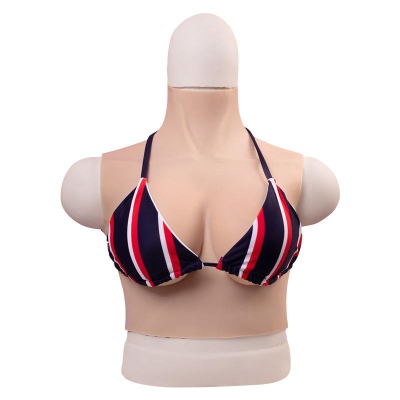 セール シリコンバスト 女装サロン 偽乳 着用便利 男の娘 リアル コスプレ 人工乳房 ５サイズ 3色 充填物 シリコンジェル | ブランド登録なし | 01