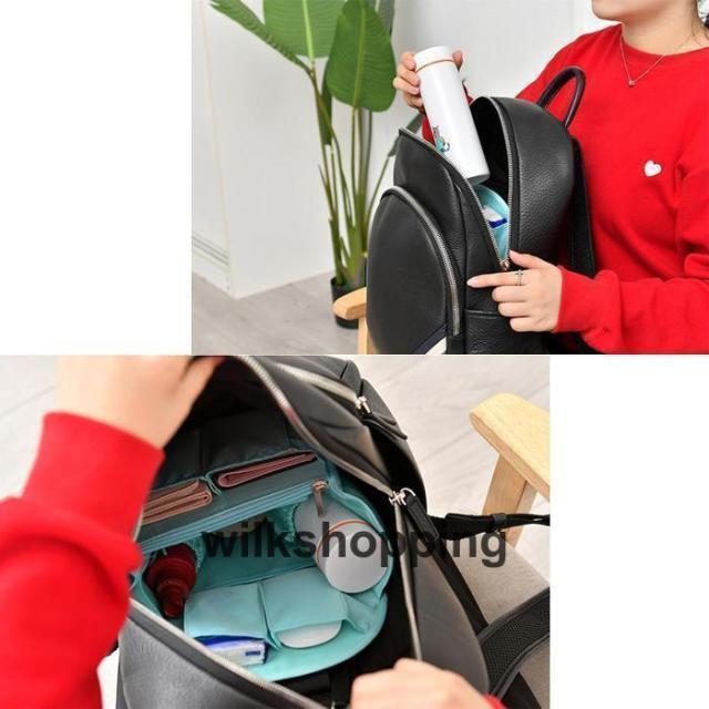 バッグインバッグ 無印 リュック 縦型 自立 小さめ Sサイズ 軽量 レディース メンズ インナーバッグ 便利グッズ 出張 | ブランド登録なし | 13