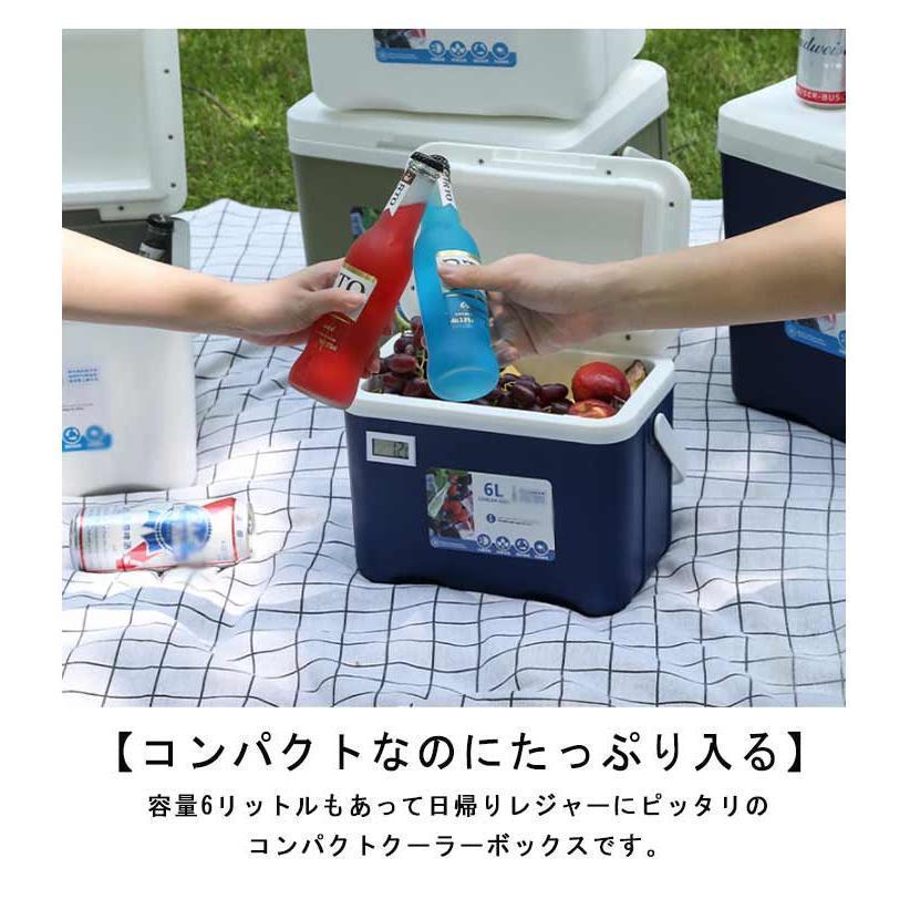 小型クーラーボックス 小型 軽量 長時間 ハード 保冷バッグ アウトドア クーラーボックス 保冷 釣り おしゃれ 6L 行楽 キャンプ 保温バッグ ピ |  | 10