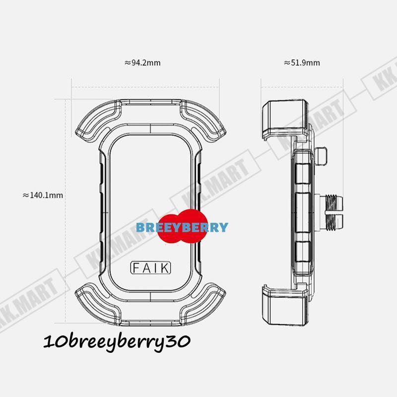 自転車 スマホホルダー バイク スマホスタンド 携帯ホルダー 秒速ロック サイクリング ロードバイク 360度回転 ホルダー | ブランド登録なし | 01