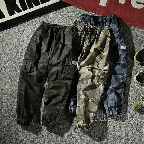 カーゴパンツ ミリタリーパンツ メンズ 軍パン 迷彩柄 カモフラ パンツ テーパードパンツ カジュアル ミリタリー | ブランド登録なし | 03