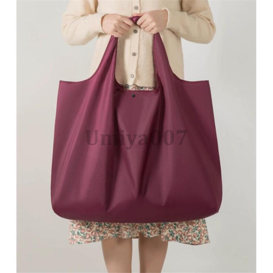 エコバッグ トート メンズ 大容量 洗える 大きめ 男女兼用 マチ広め 丈夫 レジバッグ 買い物袋 トートバッグ コンパクト ショッピングバッグ | ブランド登録なし | 17
