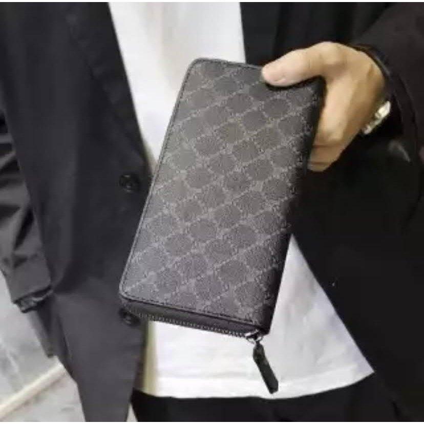 長財布 財布 メンズ ラウンドファスナー コインケース ビジネス カードケース 名刺 入れ シンプル おしゃれ プレゼント | ブランド登録なし | 12