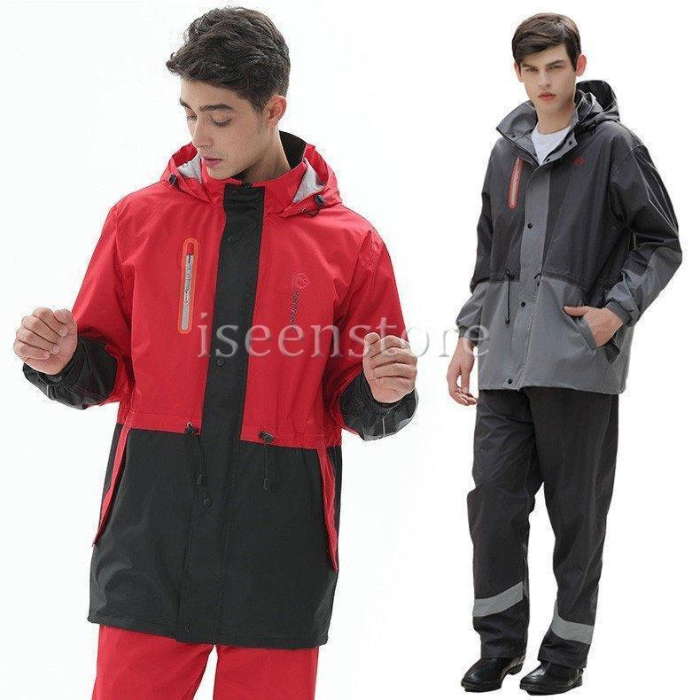レインウェア メンズ 上下セット 迷彩柄 カッパ 雨合羽 雨具 バイク 自転車 レインスーツ 通勤 防水 登山 釣り レインウエア 軽量 アウトドア | ブランド登録なし | 01