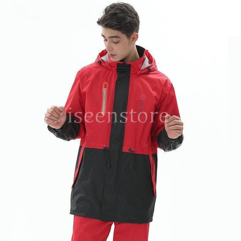 レインウェア メンズ 上下セット 迷彩柄 カッパ 雨合羽 雨具 バイク 自転車 レインスーツ 通勤 防水 登山 釣り レインウエア 軽量 アウトドア | ブランド登録なし | 03