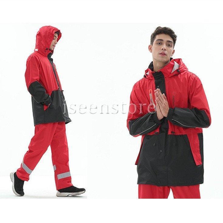 レインウェア メンズ 上下セット 迷彩柄 カッパ 雨合羽 雨具 バイク 自転車 レインスーツ 通勤 防水 登山 釣り レインウエア 軽量 アウトドア | ブランド登録なし | 06