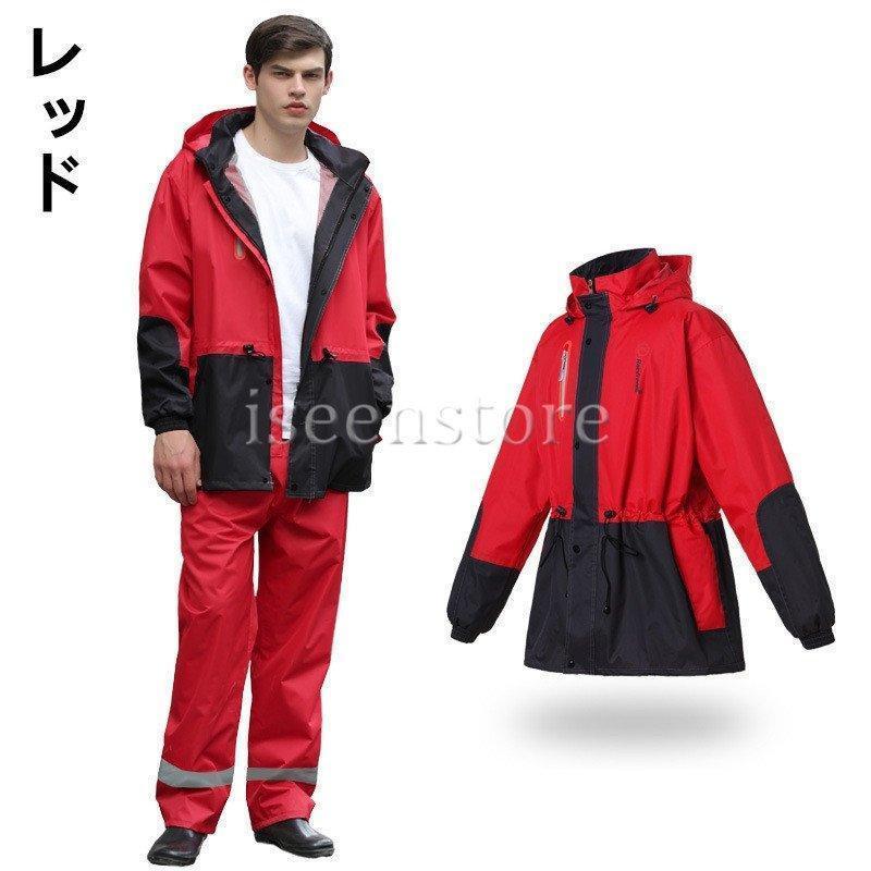 レインウェア メンズ 上下セット 迷彩柄 カッパ 雨合羽 雨具 バイク 自転車 レインスーツ 通勤 防水 登山 釣り レインウエア 軽量 アウトドア | ブランド登録なし | 07