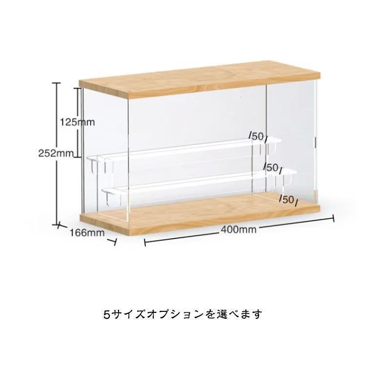 アクリルケース 透明 フィギュア収納 趣味 コレクションケース 大きい 模型 ドール 模型 展示ボックス 飾り棚 展示用 推し 人形ケース 収納ケー | ブランド登録なし | 13