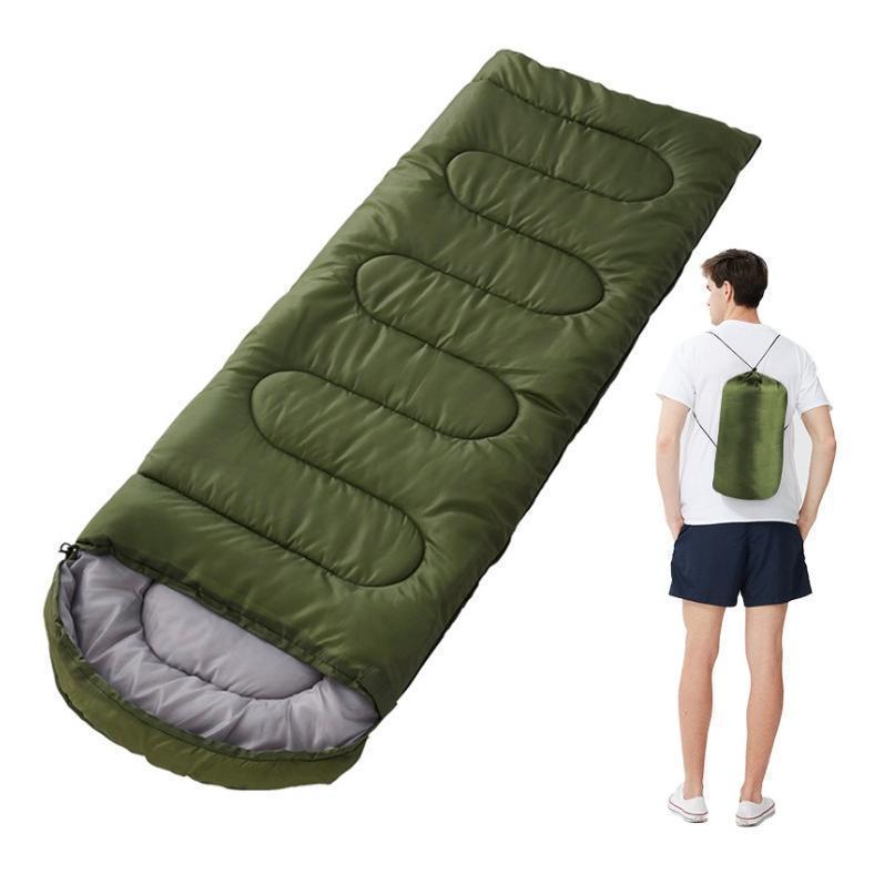 寝袋 シュラフ 冬用 強 ダウン コスパ 封筒型 洗える 防水 コンパクト 軽量 連結 大人 登山 キャンプ レジャー 車中泊 防災 カバーケース付き | ブランド登録なし | 01