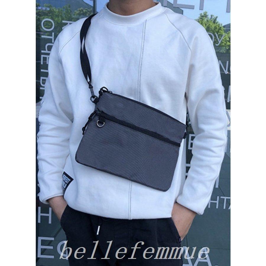 商品 サコッシュメンズショルダーバッグバッグレディースシンプル軽量小さめアウトドアバッグインバッグチャック |  | 09