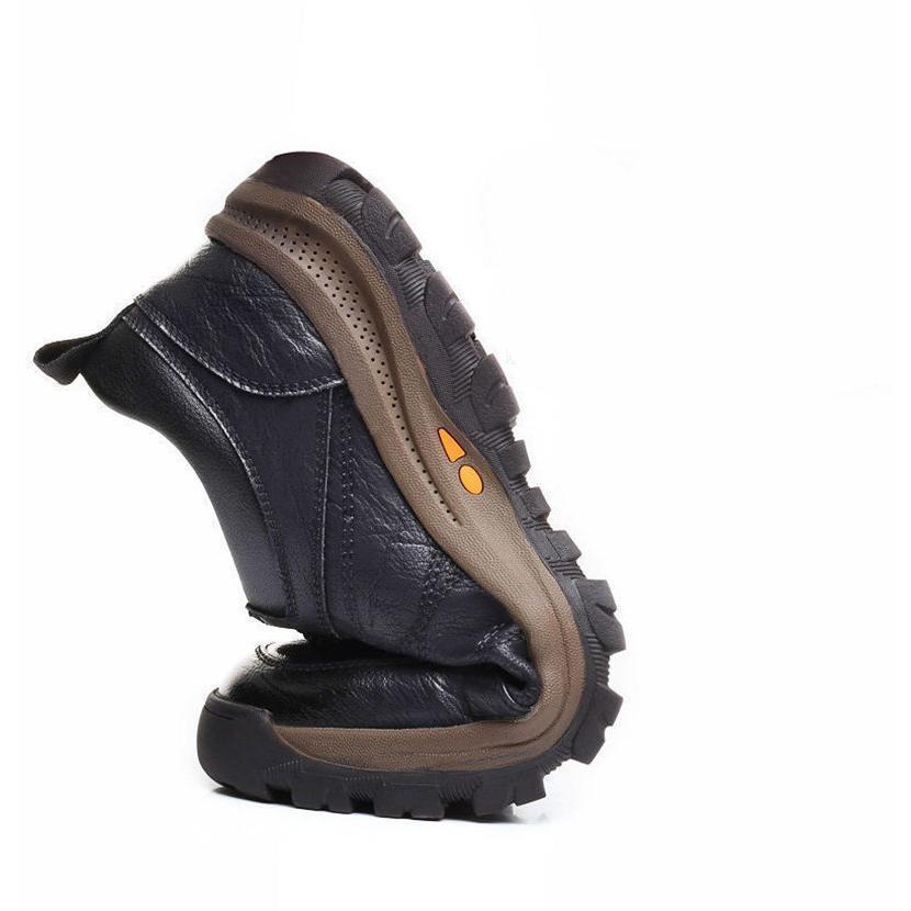 登山靴 防水 ハイカット メンズ トレッキングシューズ ハイキングシューズ 防水 防滑 通気性 耐磨耗 アウトドア レザー スニーカー 衝撃 | ブランド登録なし | 11