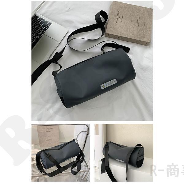 ドラムバッグ 防水 ショルダーバッグ PU レディース 無地 メンズ ミニ ロールバッグ 小さめ 斜めがけ スマホショルダー 可愛い カジュアル | ブランド登録なし | 18