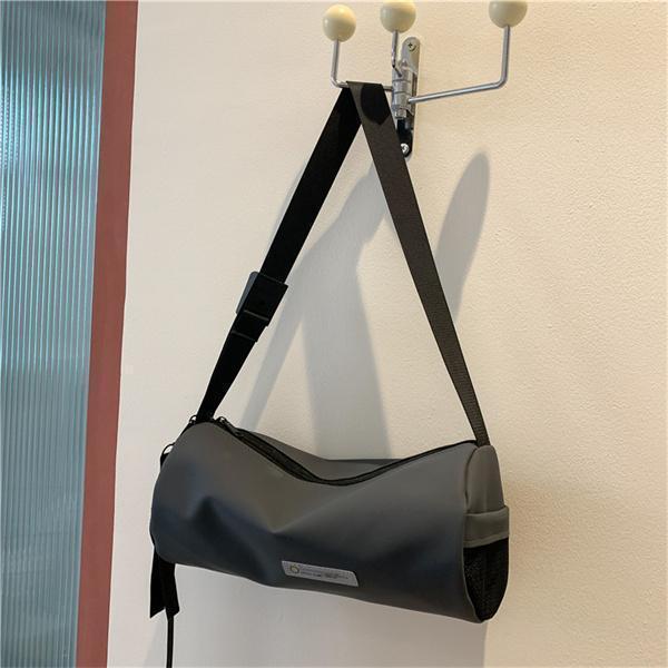 ドラムバッグ 防水 ショルダーバッグ PU レディース 無地 メンズ ミニ ロールバッグ 小さめ 斜めがけ スマホショルダー 可愛い カジュアル | ブランド登録なし | 04