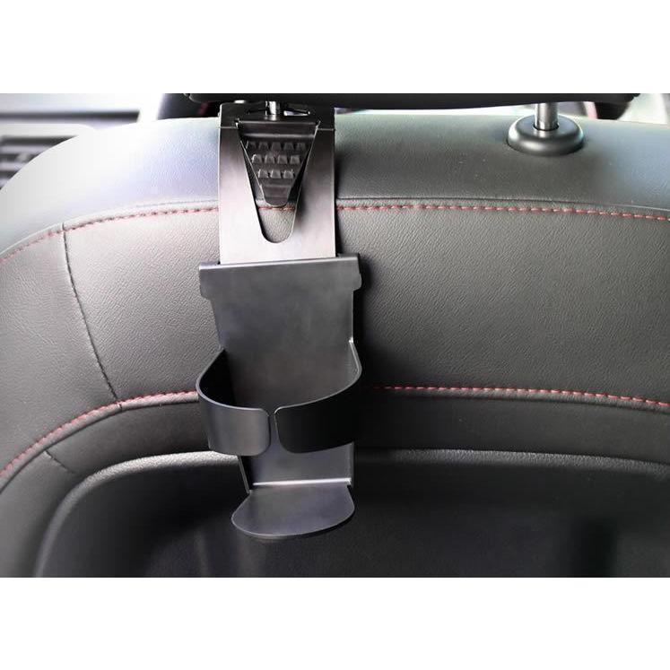 ドリンクホルダー カップホルダー 車載 カー用品 汎用 滑り止め 車内収納 ヘッドレスト 窓用 隙間差し込み 吊り下げ 後部座席 | ブランド登録なし | 09