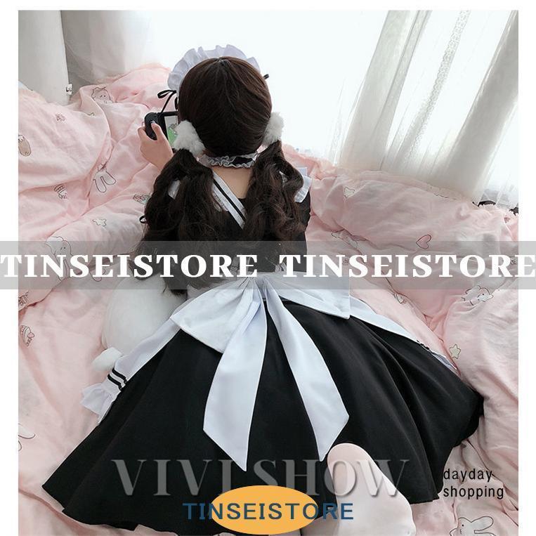 衣装 メイド服 コスプレ 魔女 メイド コスチューム 女王 巫女 仮装 ロングワンピース3点セット レディース ドレス レース 可愛い パーティー変装 | ブランド登録なし | 09