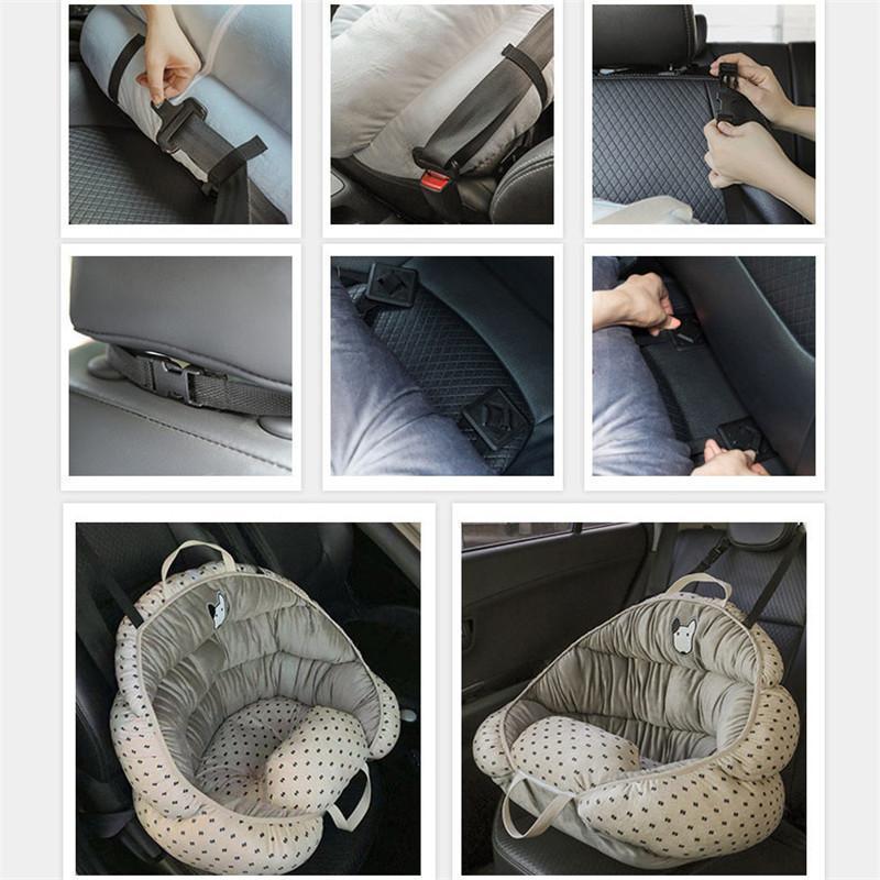 ドライブボックス ドライブベッド ソファー プレゼントペット 小型犬 猫 家用 車用 ペットベッド ドライブ用品 ドライブシート ペット用品 助手席 | ブランド登録なし | 18