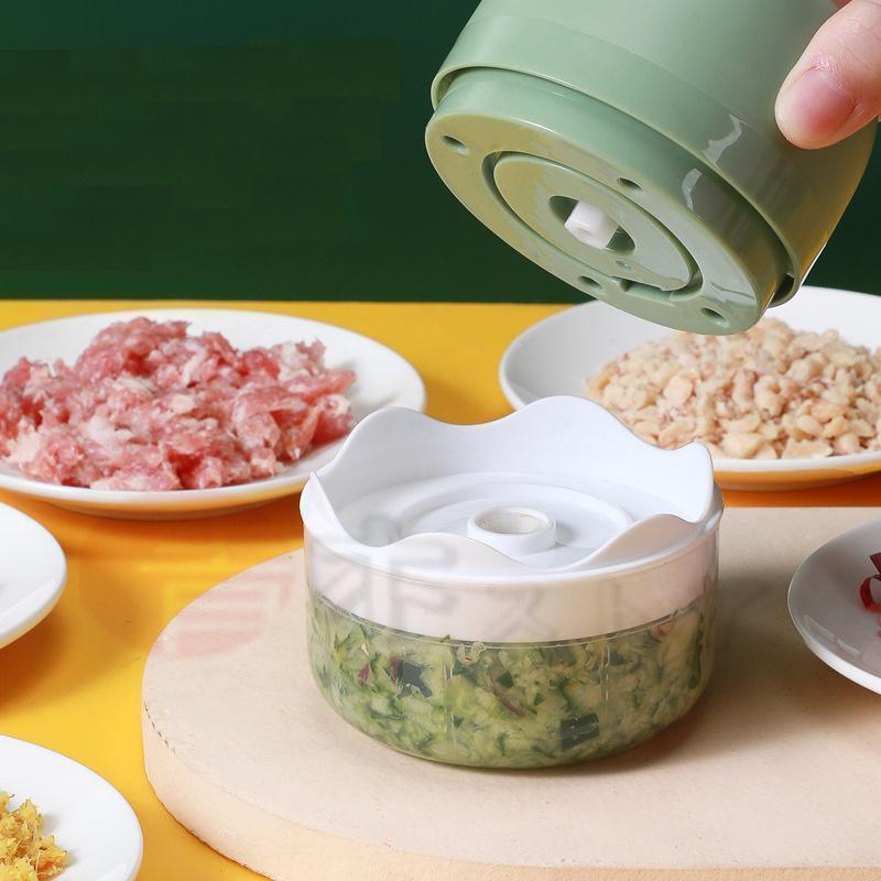 薬味 フードプロセッサー 家庭用 電動 一台多役 軽量 ナッツ かき氷 しょうが 大根おろし 離乳食 調理家電 業務用 小型 みょうが | ブランド登録なし | 12