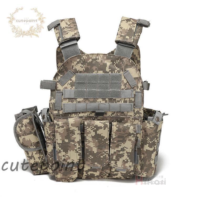 タクティカル コスプレ サバゲー サバイバルゲーム ミリタリー ナイロン メンズ 多機能 戦闘服 装備 | ブランド登録なし | 16