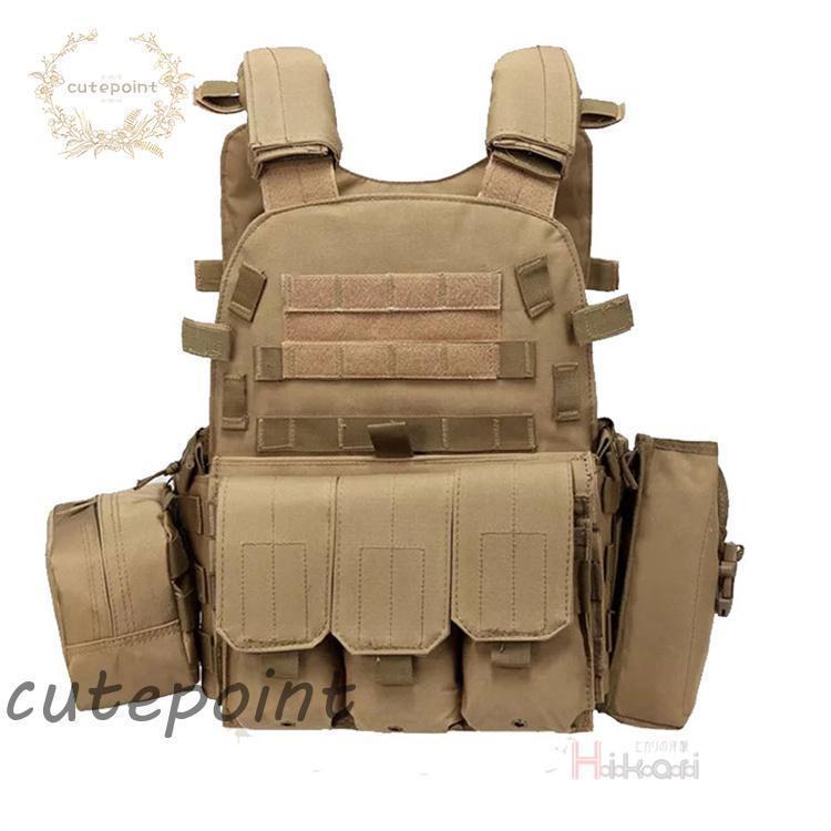タクティカル コスプレ サバゲー サバイバルゲーム ミリタリー ナイロン メンズ 多機能 戦闘服 装備 | ブランド登録なし | 02