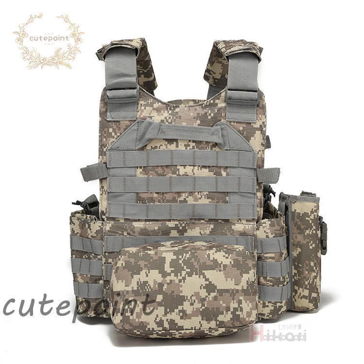 タクティカル コスプレ サバゲー サバイバルゲーム ミリタリー ナイロン メンズ 多機能 戦闘服 装備 | ブランド登録なし | 05