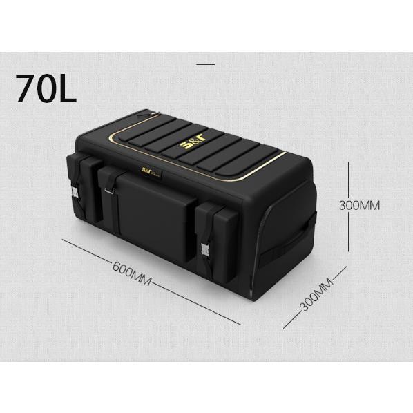 車用収納ボックス トランクボックス 超大容量 50L 70L 折り畳み式 車載 収納箱 box トランク収納ケース 取っ手付 防水 カー用品 車のトランクオーガナイザ | ブランド登録なし | 13